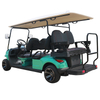 Carrello da golf Style B 4+2 posti ciano 