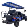 Carrello da golf Style B 4+2 posti blu 