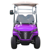 Carrello da golf Style B a 2 posti viola 