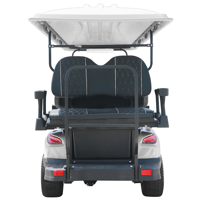 Carrello da golf Style B 6+2 posti bianco 