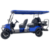 Carrello da golf Style B 4+2 posti blu 