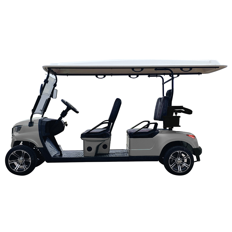 Carrello da golf Style B 4 posti grigio 