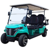 Carrello da golf Style B 4+2 posti ciano 