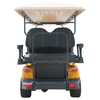 Carrello da golf Style B 6+2 posti giallo 