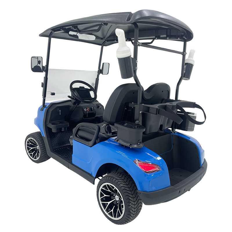 Carrello da golf Style B a 2 posti blu 