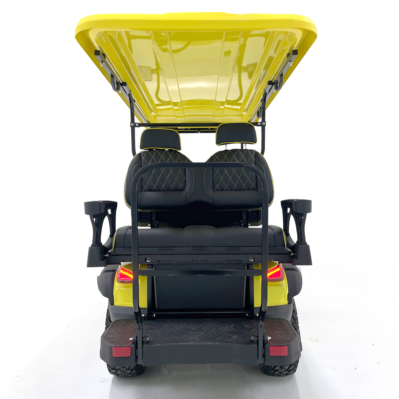 Carrello da caccia Style A 2+2 posti giallo 