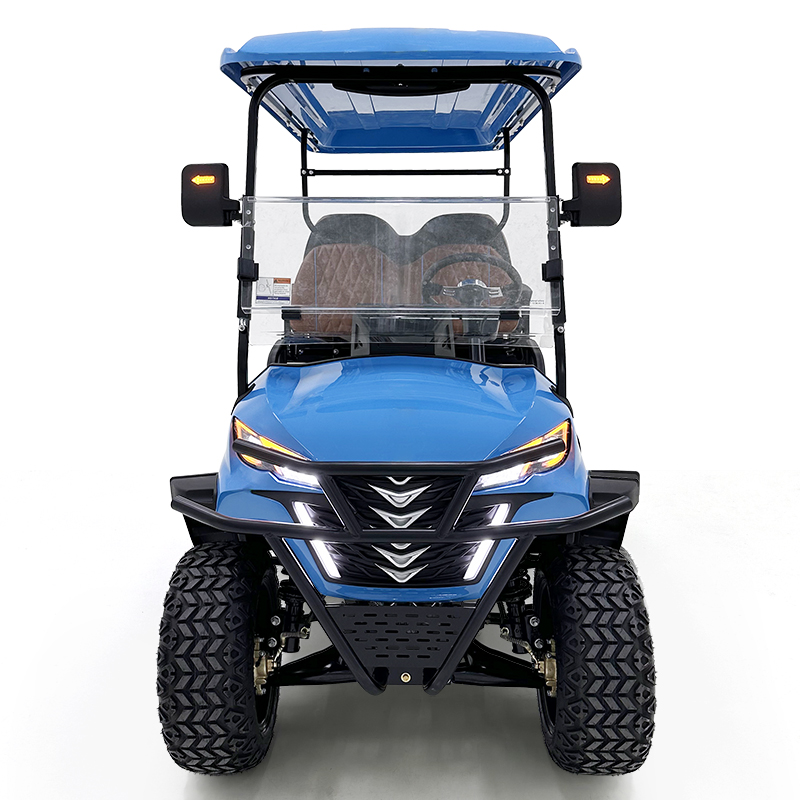 Carrello da golf Style B 2+2 posti blu 