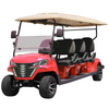 Carrello da golf Style B 6 posti rosso 