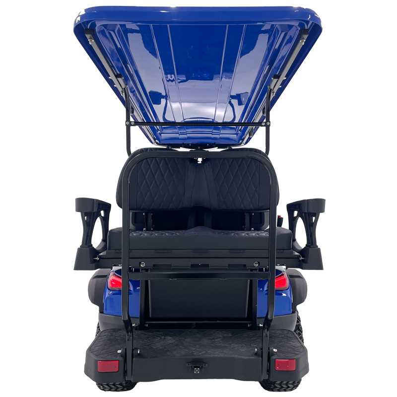 Carrello da golf Style B 4+2 posti blu 