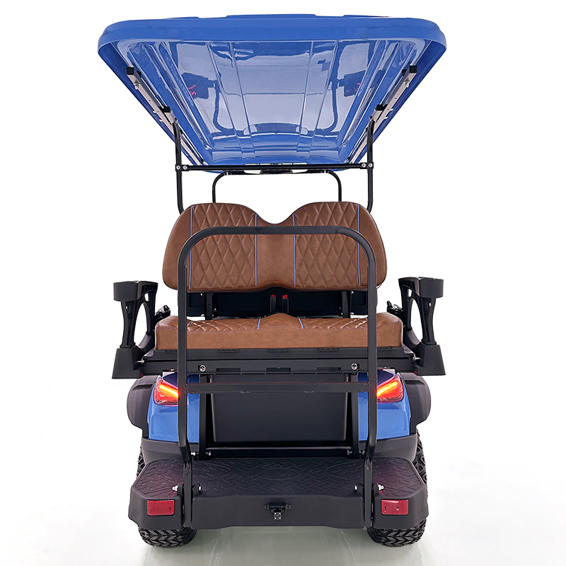 Carrello da golf Style B 2+2 posti blu 