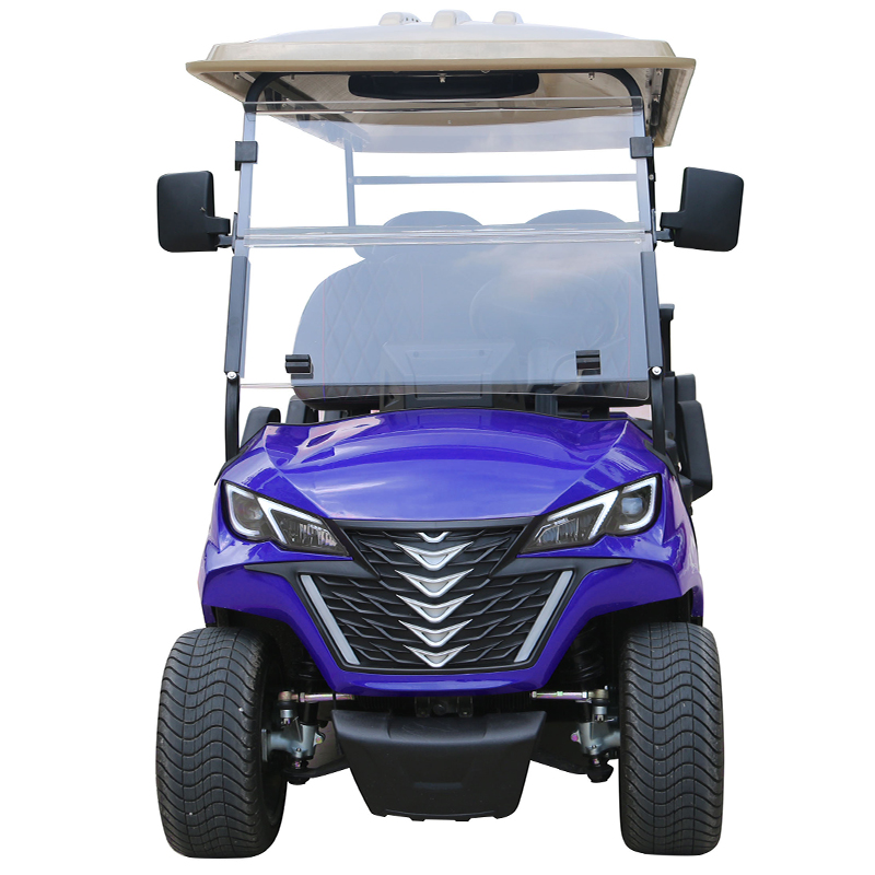 Carrello da golf Style B 6 posti viola 