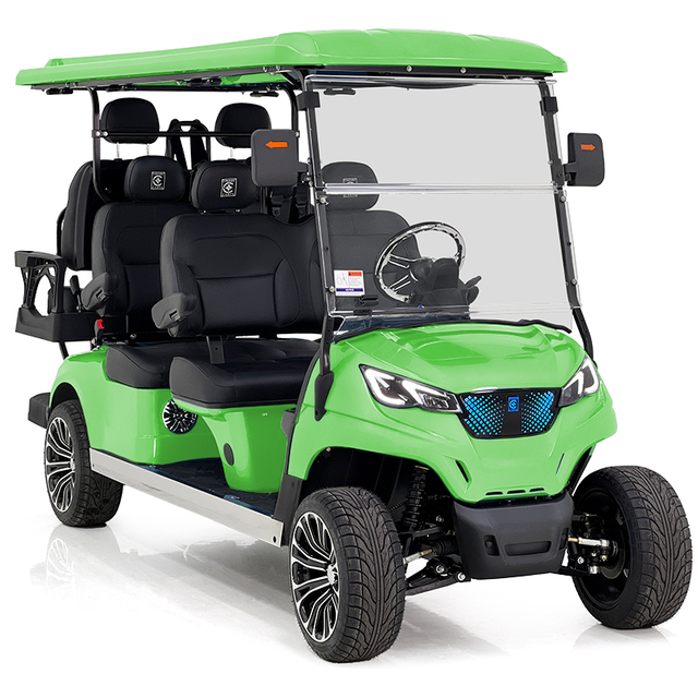 Golf cart Aerfa 4+2 posti verde erba