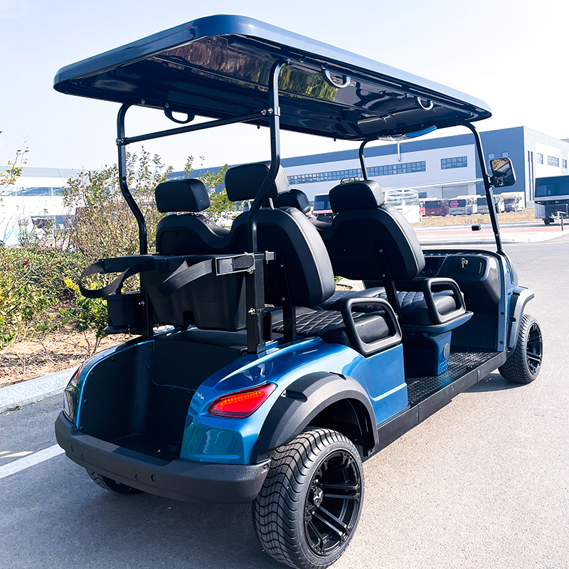 Carrello da golf Style C 4 posti blu