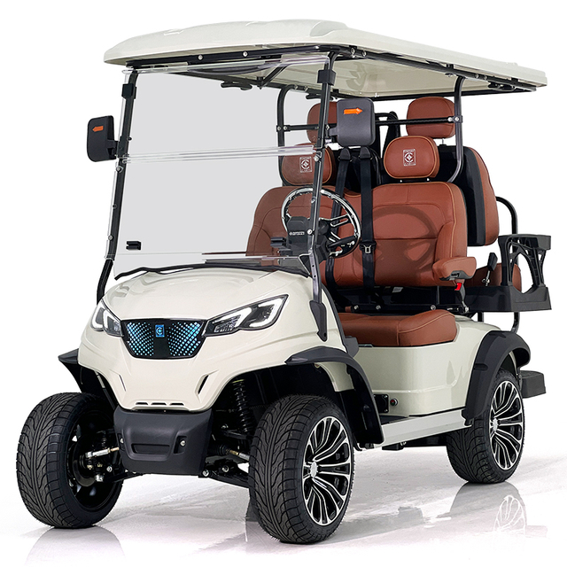 Golf cart Aerfa 2+2 posti bianco latte 