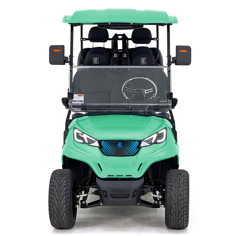 Carrello da golf Aerfa 4+2 posti verde menta