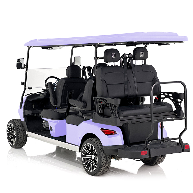 Carrello da golf Aerfa 4+2 posti taro viola