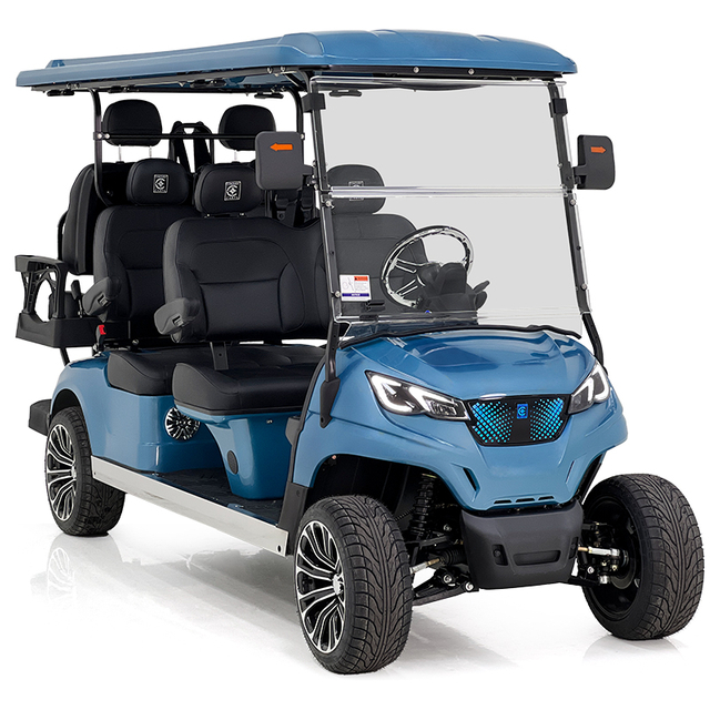 Golf cart Aerfa 4+2 posti blu 