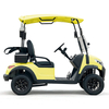 Carrello da golf Style C a 2 posti giallo