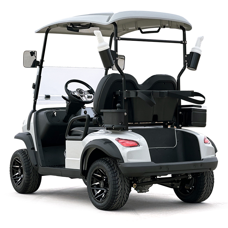 Carrello da golf Style C a 2 posti bianco latte