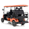 Golf cart Aerfa 4+2 posti arancione