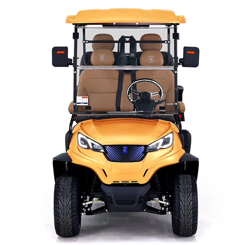 Carrello da golf Style Aerfa 2+2 posti arancione