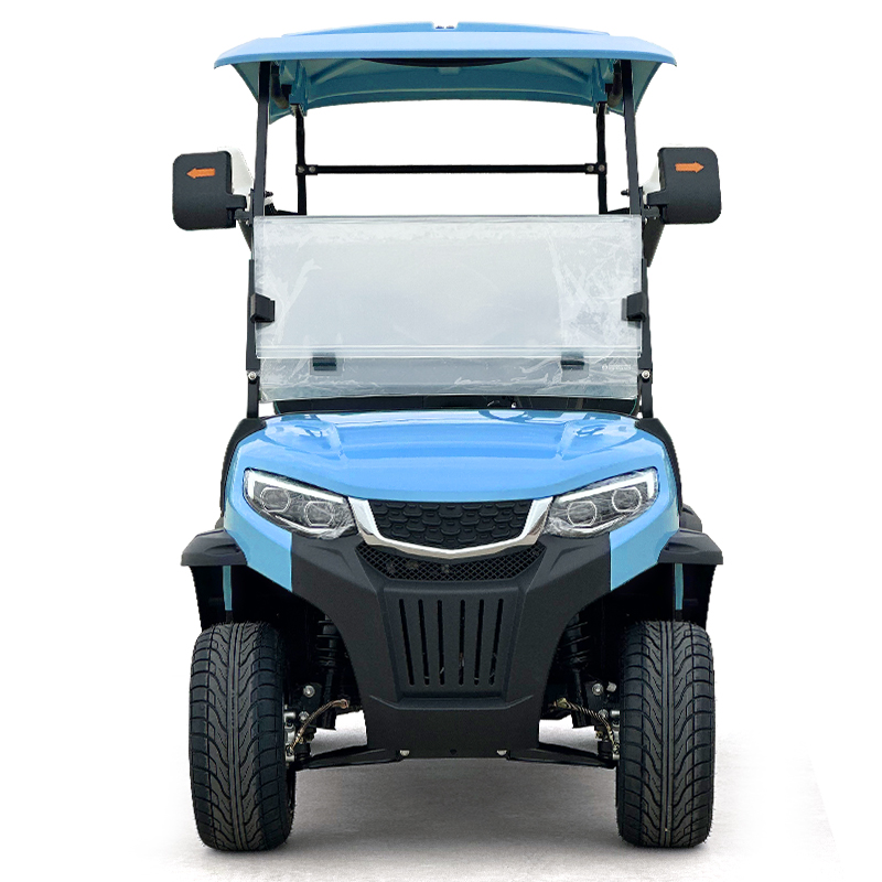 Carrello da golf Style C a 2 posti, colore celeste