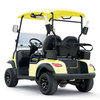 Carrello da golf Style C a 2 posti giallo