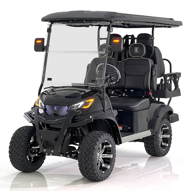 Golf cart Aerfa 2+2 posti nero