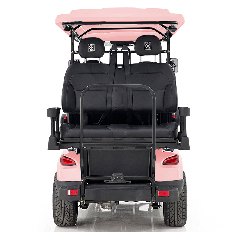 Carrello da golf Aerfa 4+2 posti rosa