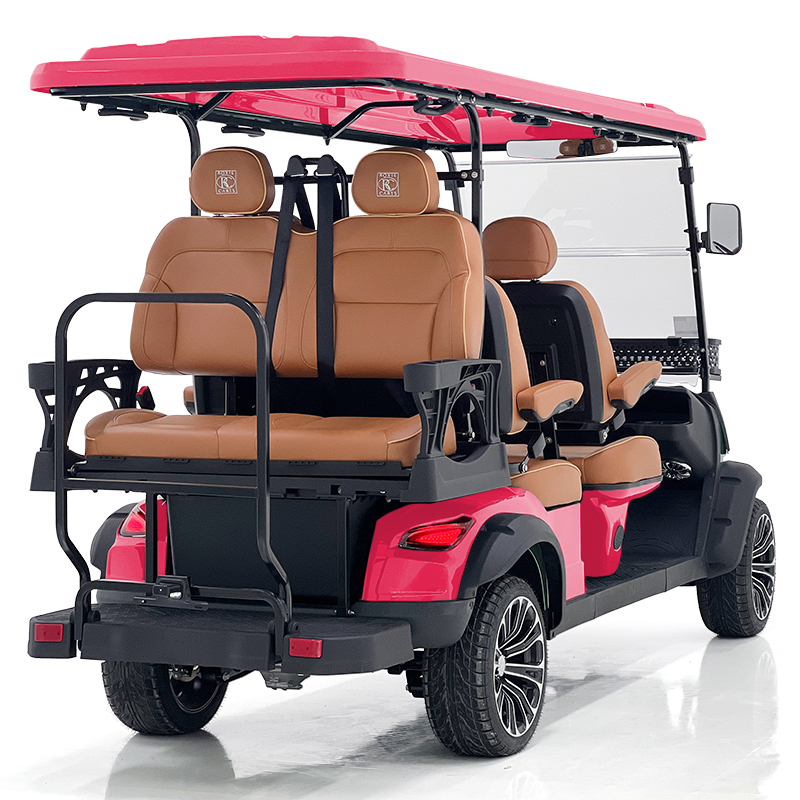 Carrello da caccia Style H 4+2 posti rosa rosso