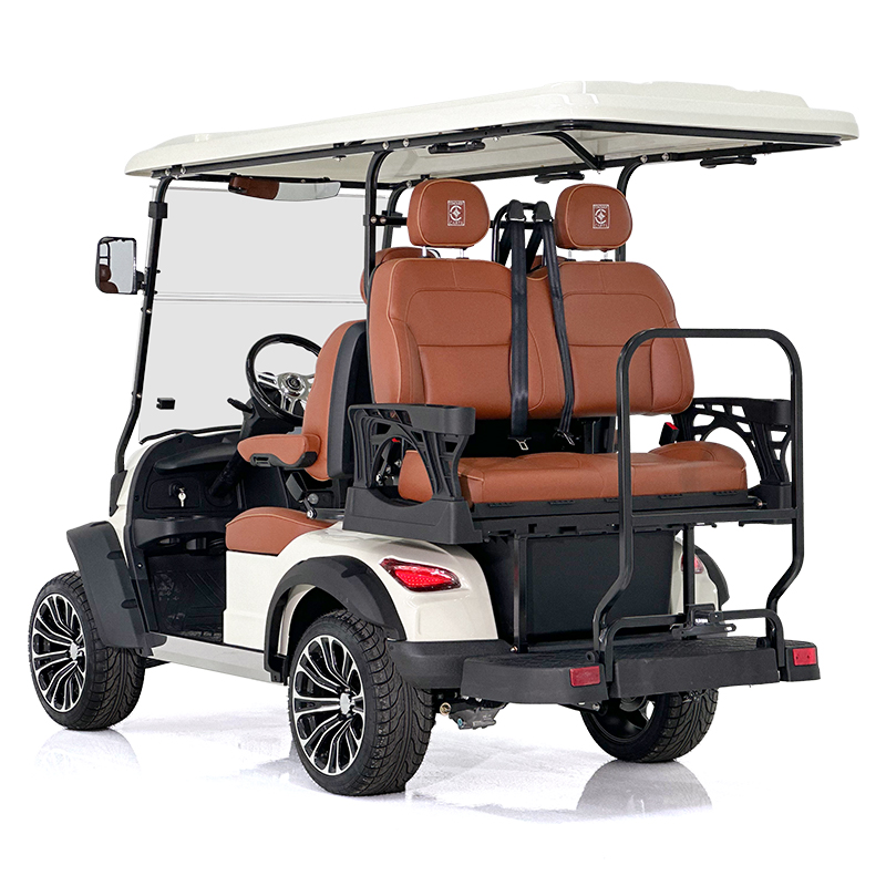 Golf cart Aerfa 2+2 posti bianco latte 