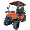 Carrello da golf Style C 2+2 posti arancione