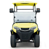 Carrello da golf Style C a 2 posti giallo