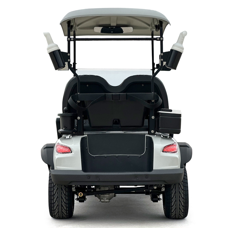 Carrello da golf Style C a 2 posti bianco latte