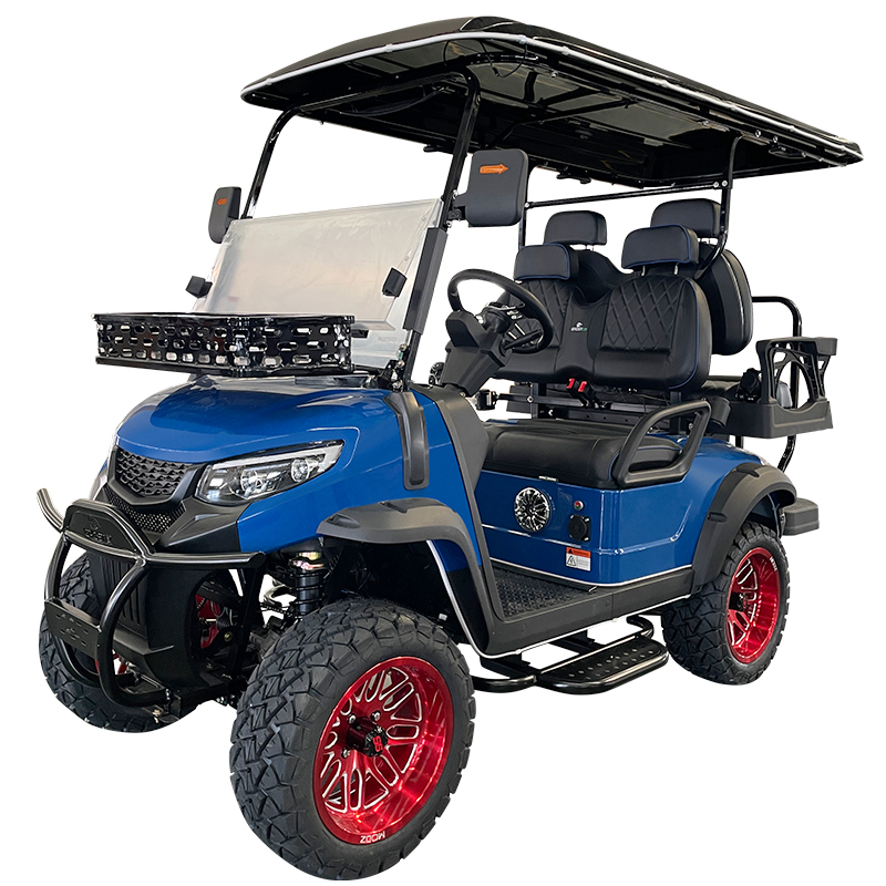 Carrello da golf Style C 2+2 posti blu scuro