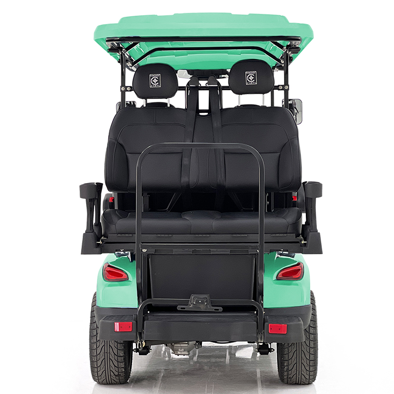 Carrello da golf Aerfa 4+2 posti verde menta