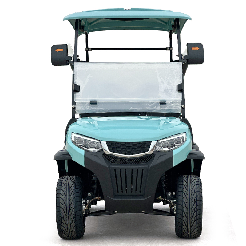 Carrello da golf Style C a 2 posti color celeste