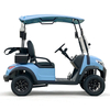 Carrello da golf Style C a 2 posti, colore celeste