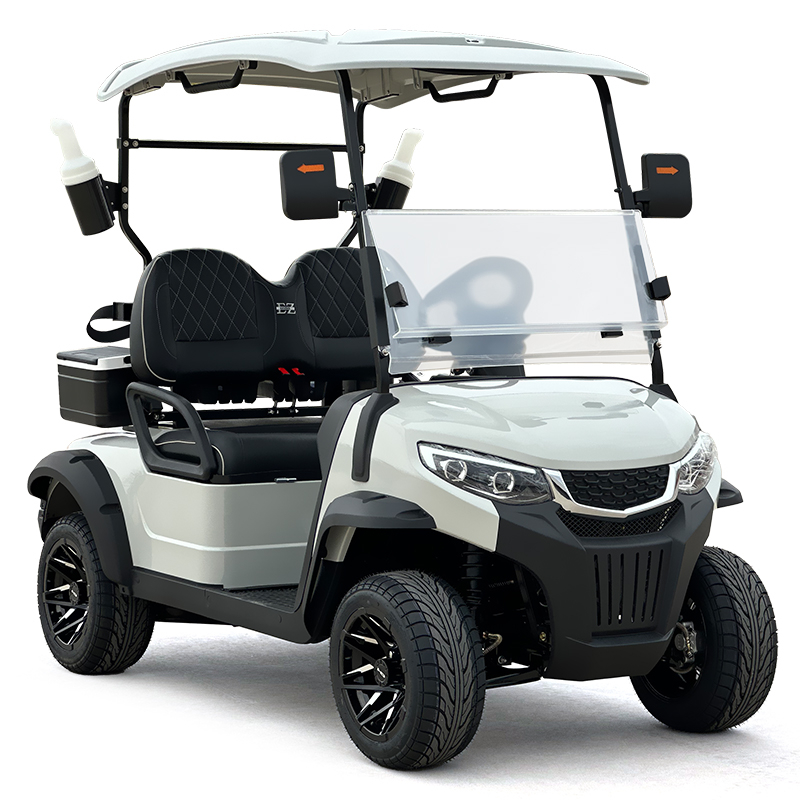 Carrello da golf Style C a 2 posti bianco latte