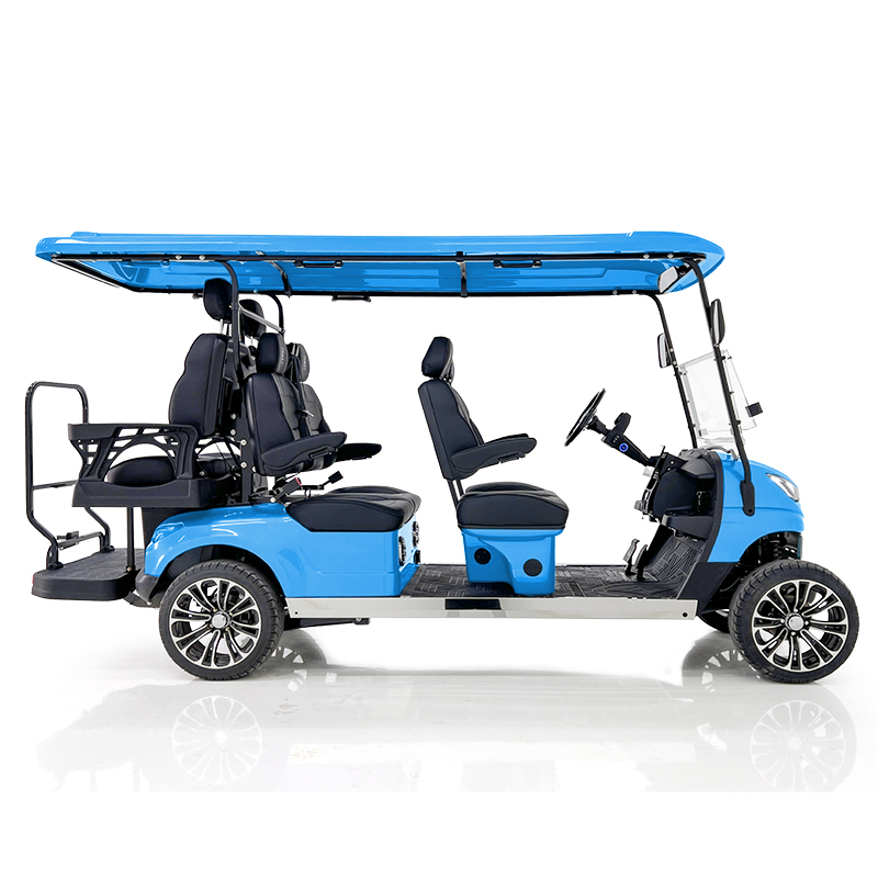 Golf cart Aerfa 4+2 posti blu