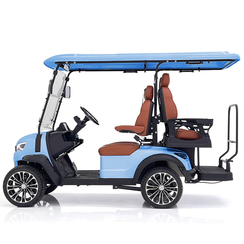 Carrello da caccia Style H 2+2 posti blu