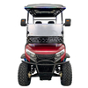 Carrello da golf Style C 2+2 posti rosso