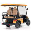 Carrello da golf Style Aerfa 2+2 posti arancione