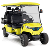 Carrello da golf Aerfa 4+2 posti giallo