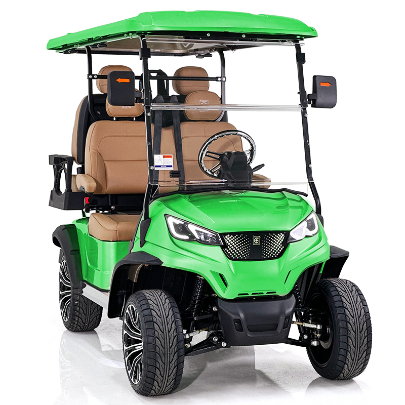 Carrello da golf Style Aerfa 2+2 posti verde menta