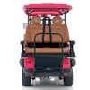 Carrello da caccia Style H 4+2 posti rosa rosso