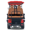 Carrello da caccia Style H 4+2 posti rosso