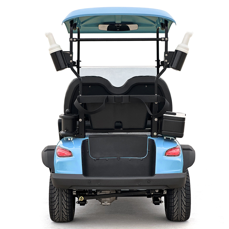 Carrello da golf Style C a 2 posti, colore celeste