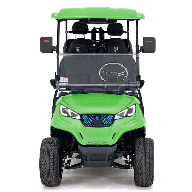 Golf cart Aerfa 4+2 posti verde erba