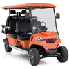 Golf cart Aerfa 4+2 posti arancione